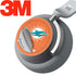 NFL Miami Dolphins Distressed- Orange Surface Headphones Skin